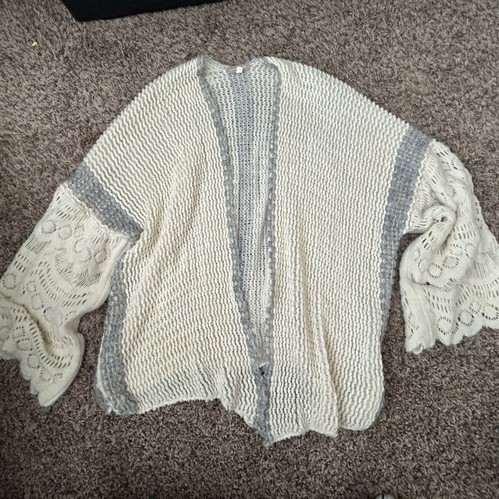Anthropologie Boho style sweater one size